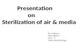 Air & Media Sterilization