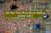 20 Tips You Must Know Before SXSW