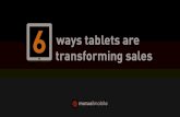 6 Ways Tablets Are Transforming Sales