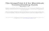 The ImagePrint 8.X for Macintosh Troubleshooting Guide