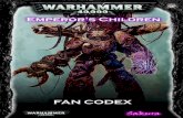 40k Codex 5th Ed - Chaos Space Marines - Emperors Children - Fandex