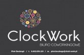 Coworking by clock-work and #deskmag