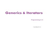 14   generics and iterators