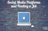 Social Media Platforms and Finding a Job