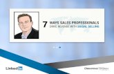 7 Ways Sales Professionals Drive Revenue with Social Selling by Linkedin