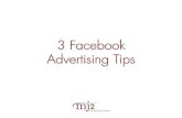 Facebook Advertising Tips