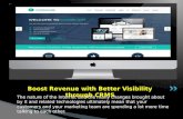 Boost revenue with better visibility through crms