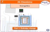 Energetics part 1   enthalpy change