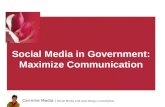 Using Social media in Government