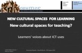 new cultural spaces for learning
