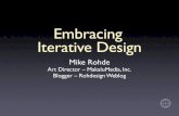 Embracing Iterative Design