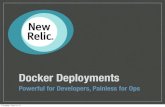 Docker Deployments: Powerful for Developers, Painless for Ops (DockerCon 2014)