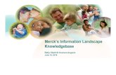 Merck's Information Landscape Knowledgebase - Eugenio, Clark