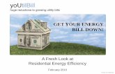 yoUtilBill - A Fresh Look At Residential Energy Efficiency