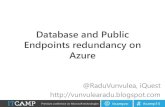 Database and Public EndPoints Redundancy on Azure (Radu Vunvulea)