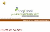 How to Renew ringEmail uConnect from your Mobile Phone?