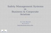 Safety Management Systems in Business & Corporate Aviation