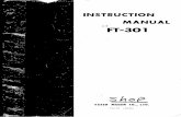 FT-301 Owners Manual