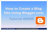 How to-create-a-blog-site-using-blogger