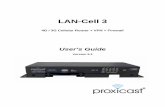 Proxicast LAN-Cell 3 User Guide
