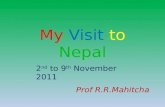 My visit to nepal