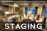 Staging the Interior of a Home for Sale