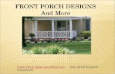 Front Porch Ideas and More