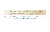 How to Migrate from WordPress to Joomla: Instruction