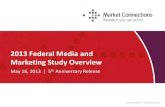 2013 Federal Media & Marketing Study Overview