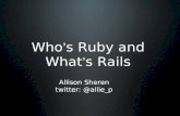 Ruby versus Rails