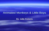 Animated Monkeys And Little Boys