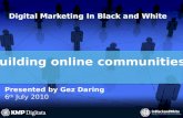 Gez Daring - Building Online Communities