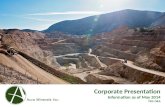 Aura Minerals Corporate Presentation- May 2014