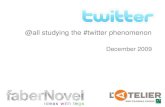 Twitter study by faberNovel and L’Atelier