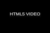 Intro to HTML5 Video