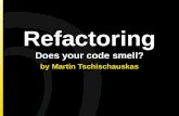 Refactoring code smell