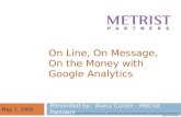 Google Analytics Joomla Chicago 200905