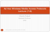 Lecture 7 8 ad hoc wireless media access protocols