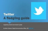 Twitter - a fledgling guide for research and research uptake