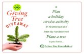 Holiday Planning Guide and Giving Tree Giveaway