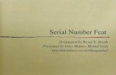 Serial Number Feat