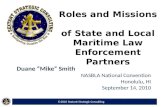 Mike Smith- Roles and Missions of MLE