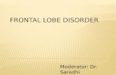 Frontal lobe syndromes