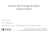 Citizen Technology & Open Government