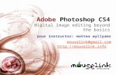 Adobe Photoshop CS4 Beyond Basics welcome & course outline (2010)