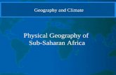 Physical geography of africa i