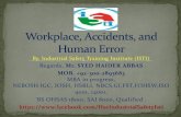 Workplace accidents and_human_error_by_isti