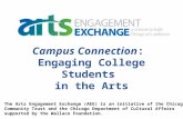 Campus Connection: Engaging College Students in the Arts Presentation Part 2