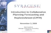 Introduction to Collaborative Planning Forecasting and ...
