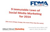 The 9 Immutable Laws of Social Media Marketing 2014